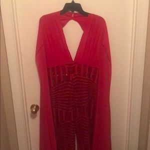 Red Jumper with Sequin